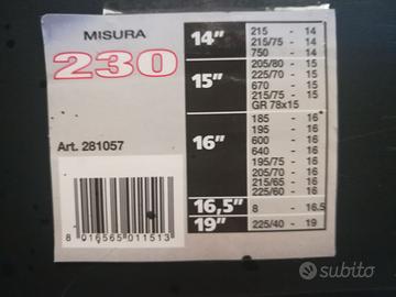 Catene neve da 16 mm (camper trasporto leggero)