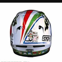 Casco AGV V.Rossi Mugello 2002