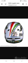 Casco AGV V.Rossi Mugello 2002