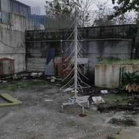 Albero di Natale in ferro da esterno