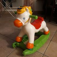 Martino Cavallino Clementoni - Cavalcabile/Dondolo