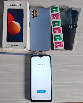 Samsung Galaxy M12 128GB + Accessori nuovi