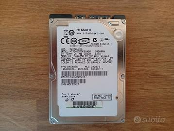 Hard Disk Interno 2.5" SATA Hitachi 250GB
