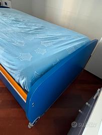 Letto singolo con letto estraibile