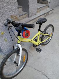 Bicicletta BTWIN gialla