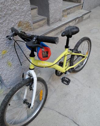Bicicletta BTWIN gialla