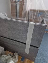 mobile bagno 45x80 grigio senza lavandino