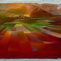 Quadro ALVARO PEPPOLONI  "RAGGI DI LUCE"