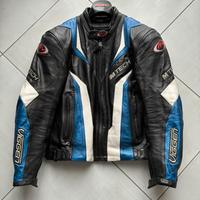 Giacca moto in pelle Mtech tg50