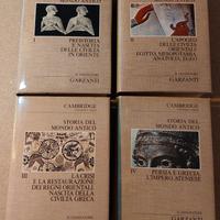 CAMBRIDGE STORIA DEL MONDO ANTICO 9 vol. Garzanti