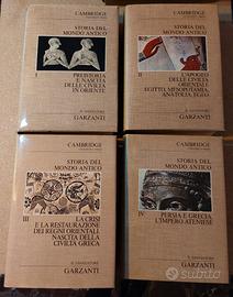 CAMBRIDGE STORIA DEL MONDO ANTICO 9 vol. Garzanti