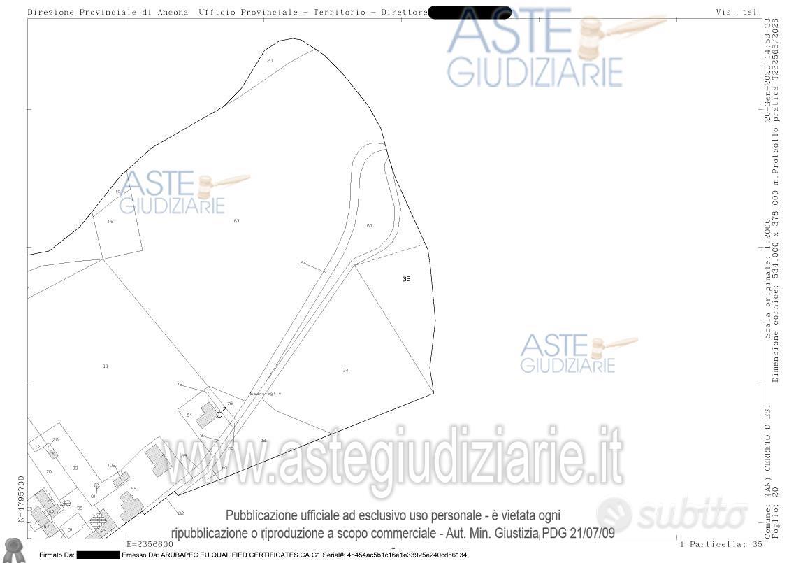 Terreno Agricolo Cerreto d'Esi [A4356823] - Vista 4