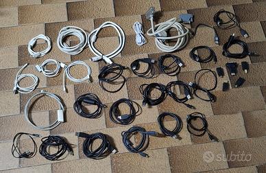 Lotto 30 Cavi USB vari formati per PC e telefonia