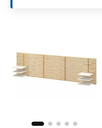 Ikea Mandal testiera letto betulla bianco