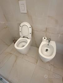WC + BIDET MODERNI – COME NUOVI