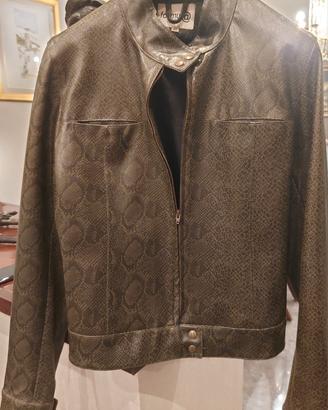 Giacca donna effetto Pelle Serpente