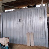 Porta garage zincata