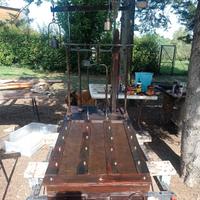 Antica bilancia a bascula 