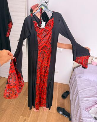 Vestito halloween vampira bambina ragazza
