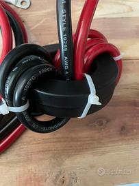 8 Cavi collegamenti inverter batteria.