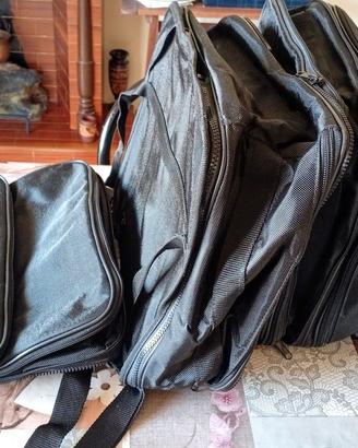Borse scomponibili per moto e bici