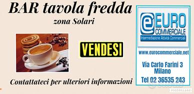 094/22 BAR T. FREDDA di mq 50 in zona Solari