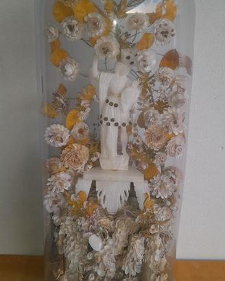 Antico San Michele Arcangelo in alabastro