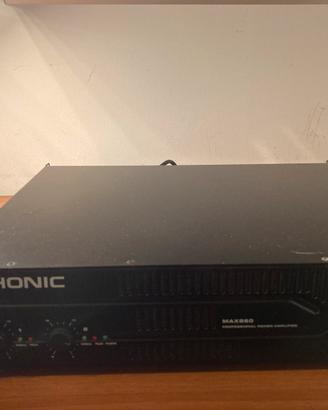Amplificatore Professionale Phonic Max 860 Plus