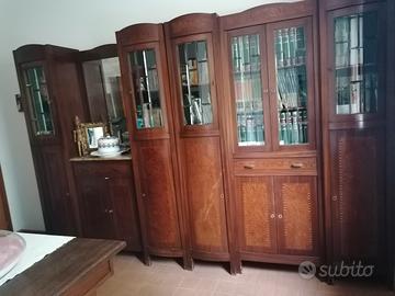 libreria /vetrinetta stile liberty 
