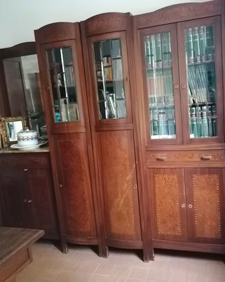 libreria /vetrinetta stile liberty 