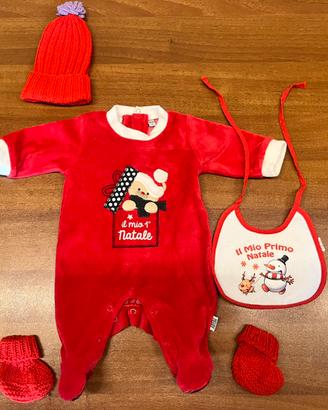 Set Natale 50 cm neonato
