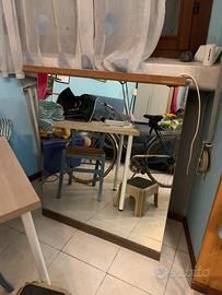 Specchio con luce x bagno