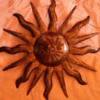 Sole porta lampada da muro