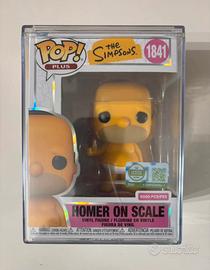 Funko pop 1841 homer on scale