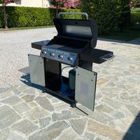 barbecue a gas naterial a 4 bruciatori
