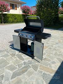 barbecue a gas naterial a 4 bruciatori