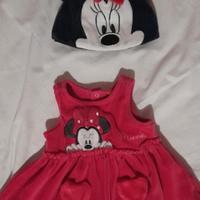 vestitino minnie con cappellino 