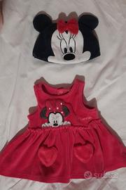 vestitino minnie con cappellino 