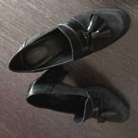 Scarpe nere  GEOX in pelle camoscio  n. 37