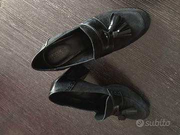 Scarpe nere  GEOX in pelle camoscio  n. 37