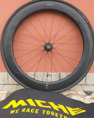RUOTA CARBONIO BICI DA CORSA PROFILO 65