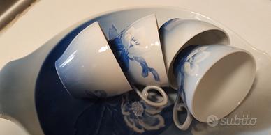 servizio caffè  danese con   vassoio  no scatola 