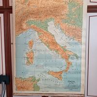 Carta geografica Fisica e Politica
