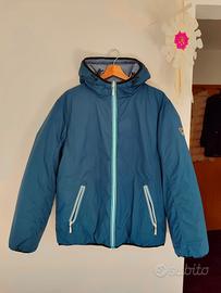 Giacca Carrera Reversibile Bomber Blu Lavanda