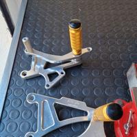 Pedane arretrate Walter moto ninja 636