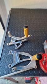 Pedane arretrate Walter moto ninja 636