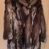 Pelliccia Donna volpe Argentata Vintage
