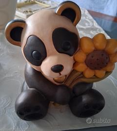 thun panda con girasole 