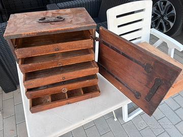 Cassettiera porta /esponi  orologi anelli  ecc.