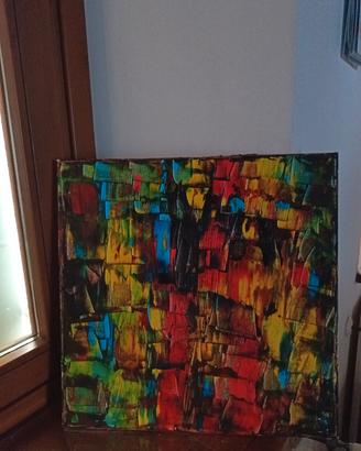 Quadro fatto da me in acrilico 40x40 